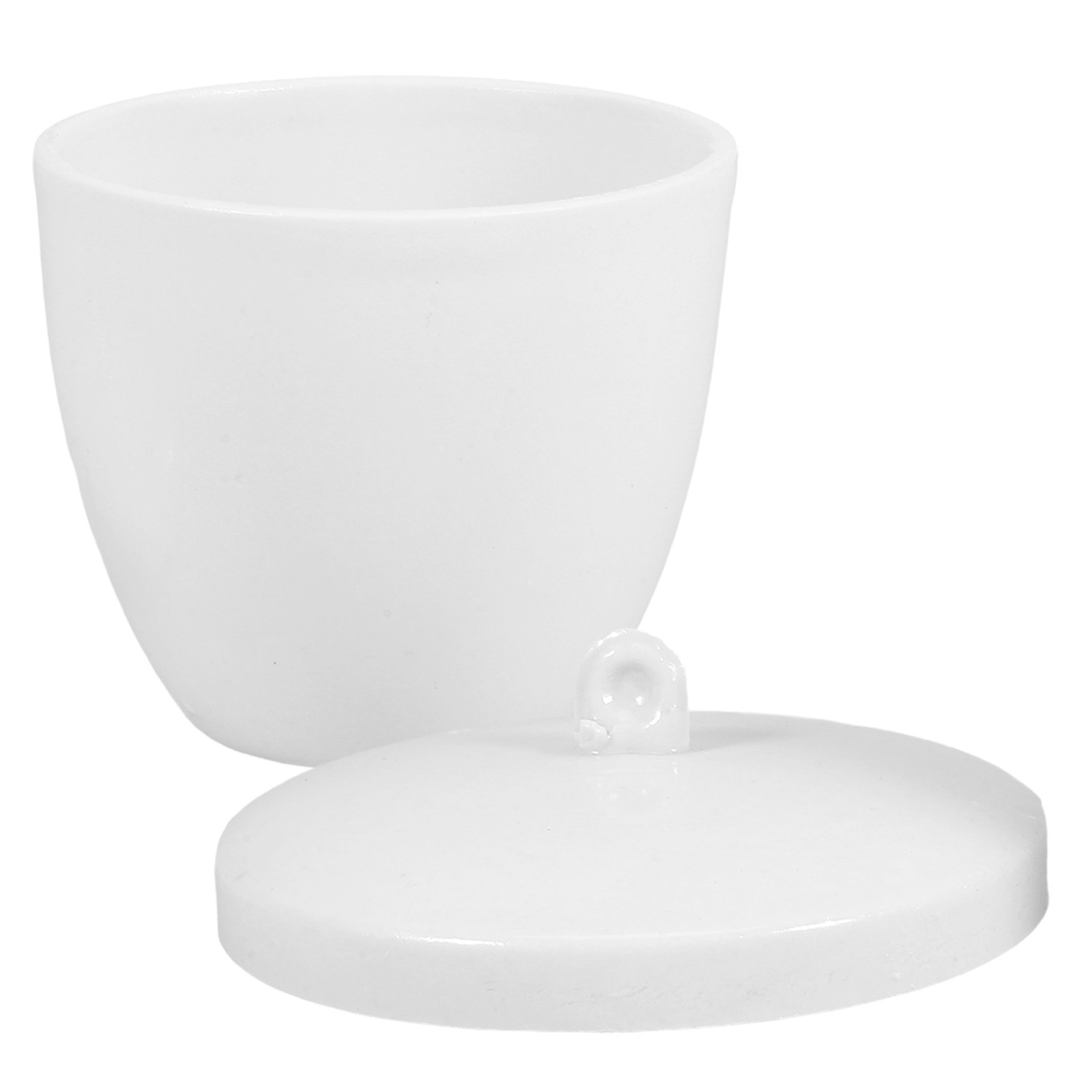 高温セラミックるつぼ ポーセリンるつぼカップ 70ml 蓋付 - Lab Equipment のレビューと価格