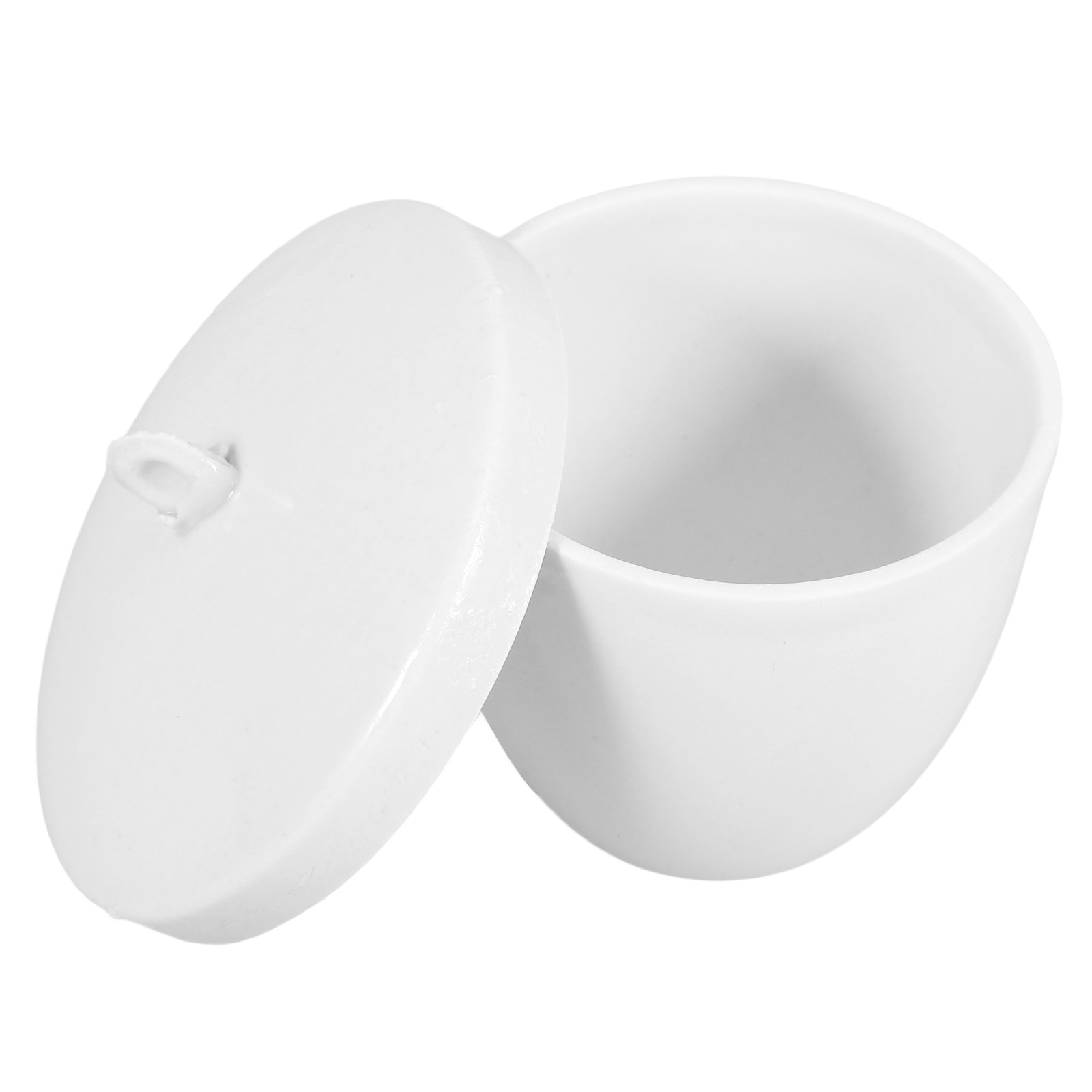 高温セラミックるつぼ ポーセリンるつぼカップ 70ml 蓋付 - Lab Equipment のレビューと価格
