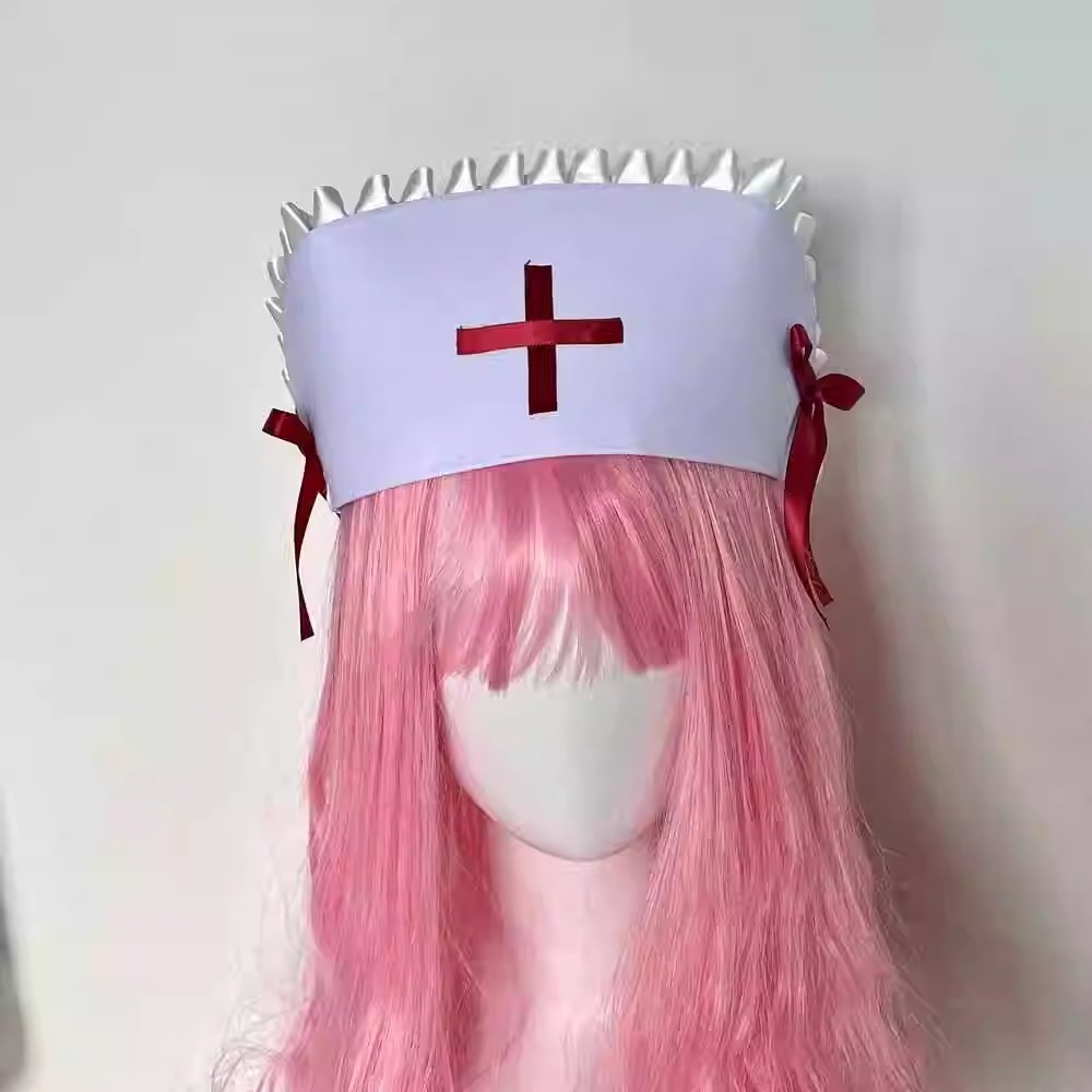 コスプレナースキャップ帽子アクセサリー小道具 y2k ガール - Medical Supplies のレビューと価格