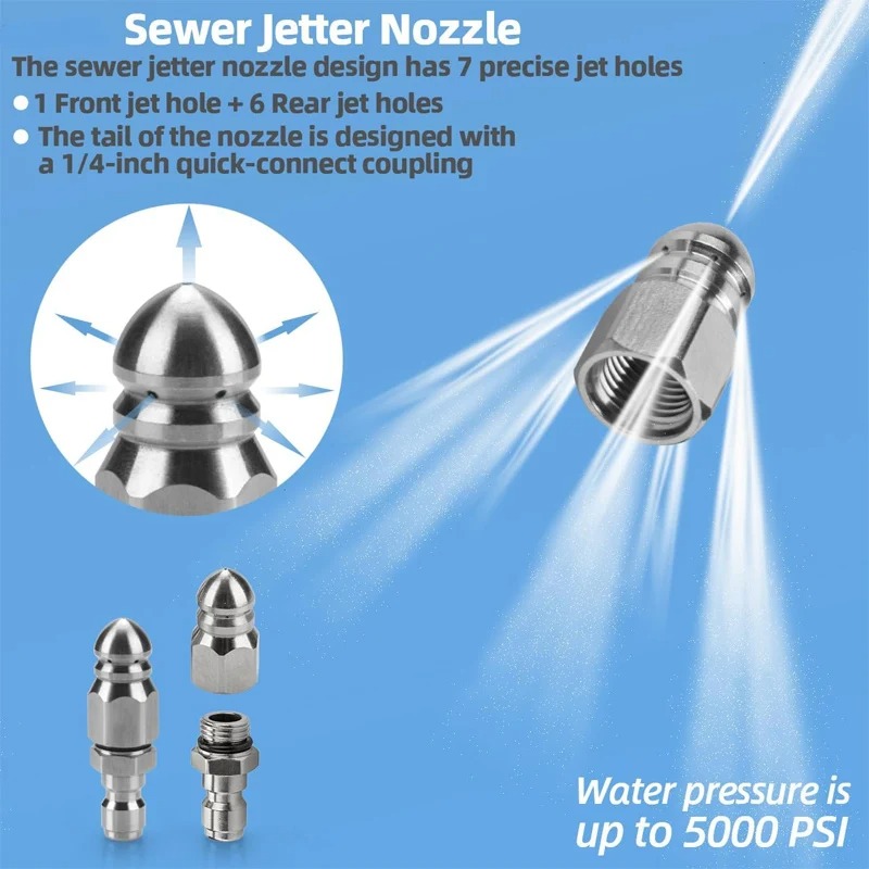 1/4インチ メスNPT下水道ジェットノズル、排水管洗浄用高 - Vacuum Chamber Kit With Pump のレビューと価格