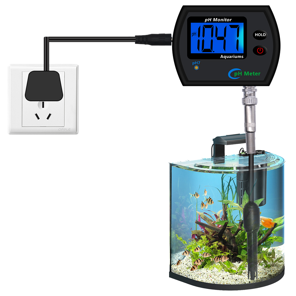 水族館用PHメーター マルチパラメータ水質モニター オンライ - Ph Meter Digital Water Tester のレビューと価格
